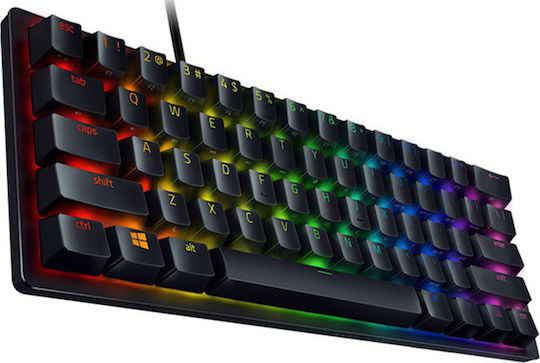 Razer Huntsman Mini Gaming Μηχανικό Πληκτρολόγιο 60% με RGB φωτισμό (Αγγλικό US)