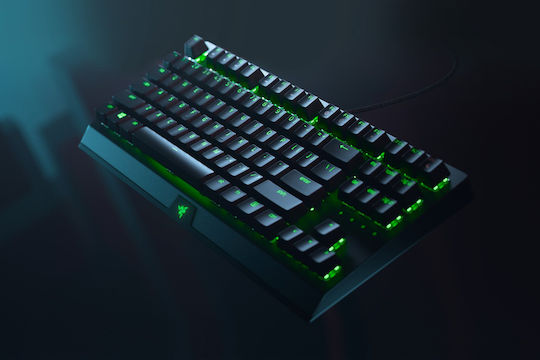 Razer BlackWidow V3 TKL Gaming Mechanical Keyboard Tenkeyless with Razer Green switches and RGB lighting (English US)