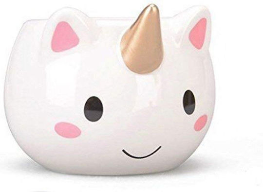 I-Total Unicorn Mug Ceramic White 475ml