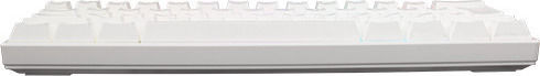 White Shark Shinobi Gaming Mechanical Keyboard 60% with Outemu Blue switches and RGB lighting (English US) White