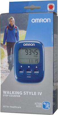 Omron Βηματομετρητής Walking Style IV Blue HJ-325-EB Blau