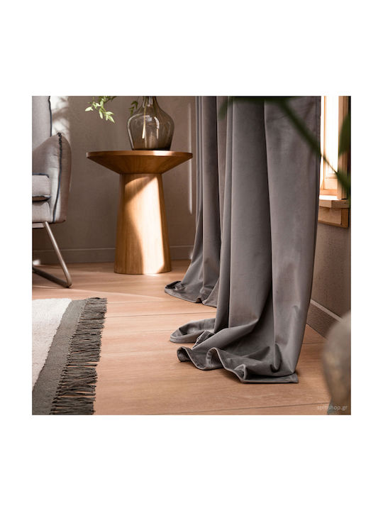 Gofis Home Vorhang mit Grommet Winter 711 5 Grey 20-04-711/15 140x280cm