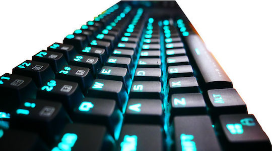 Armaggeddon MKA-5R Falcon Gaming Mechanical Keyboard Tenkeyless with Custom Blue Switches and RGB Lighting English US