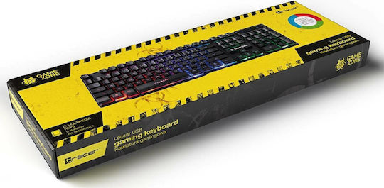 Tracer Gamezone Loccar Gaming Πληκτρολόγιο με RGB φωτισμό (Αγγλικό US)