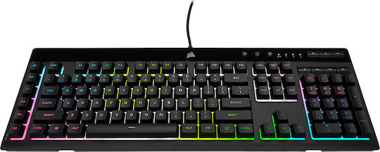 Corsair K55 RGB Pro XT Gaming Keyboard with RGB lighting (Greek)