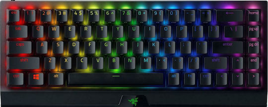 Razer BlackWidow V3 Mini Phantom Edition Wireless Gaming Mechanical Keyboard 65% with Razer Green switches and RGB lighting (English US)