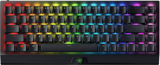 Razer BlackWidow V3 Mini Phantom Edition Wireless Gaming Mechanical Keyboard 65% with Razer Green switches and RGB lighting (English US)