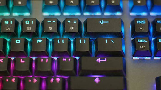 Motospeed K82 Gaming Μηχανικό Πληκτρολόγιο Tenkeyless με Outemu Blue διακόπτες και RGB φωτισμό (Αγγλικό US)
