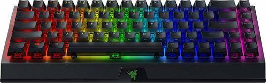 Razer BlackWidow V3 Mini Phantom Edition Wireless Gaming Mechanical Keyboard 65% with Razer Green switches and RGB lighting (English US)