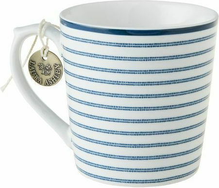 Laura Ashley Blueprint Cană din Porțelan Candy Stripe 220ml
