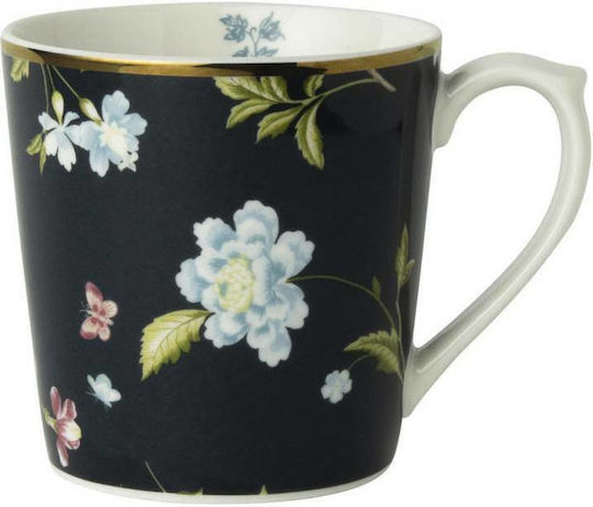 Laura Ashley Heritage Κούπα από Πορσελάνη Midnight Uni 320ml