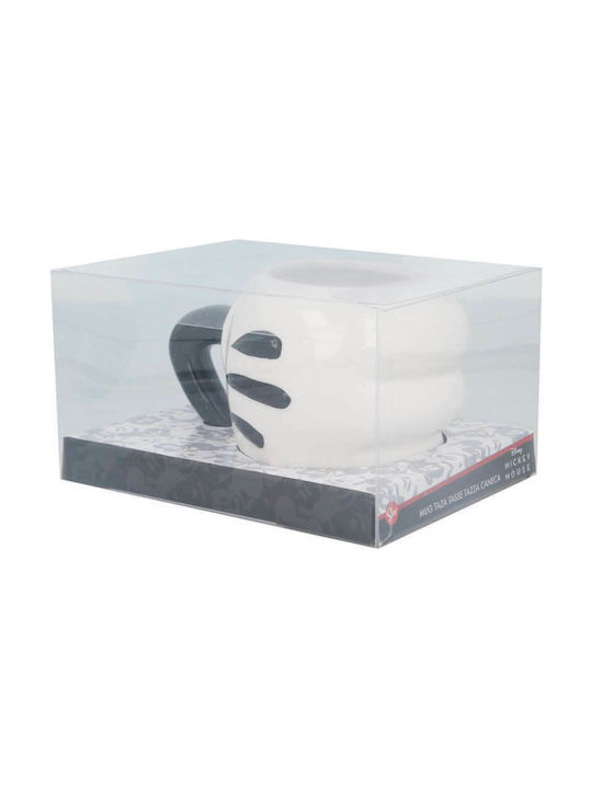 Stor Mickey Fist Gift Box Κούπα Κεραμική Λευκή 450ml