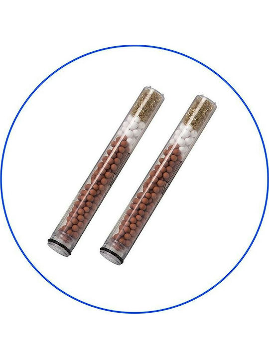 Aqua Filter Ανταλλακτικό Φίλτρο Νερού για Ντουζ 2τμχ