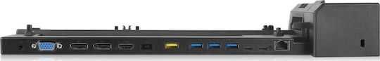Lenovo ThinkPad Ultra USB-C Docking Station με HDMI/DisplayPort 4K PD Ethernet και συνδεση 2 Οθονών Μαύρο