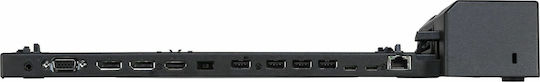 Lenovo ThinkPad Ultra USB-C Docking Station με HDMI/DisplayPort 4K PD Ethernet και συνδεση 2 Οθονών Μαύρο
