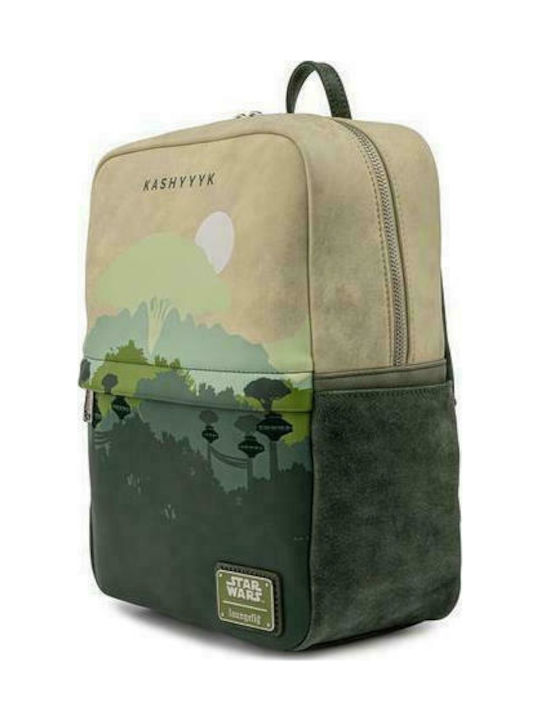 Loungefly Lands Kashyyyk Square Mini Kinder Rucksack Rucksack Bunt 23.7cmx12.7cmx30.6cmcm