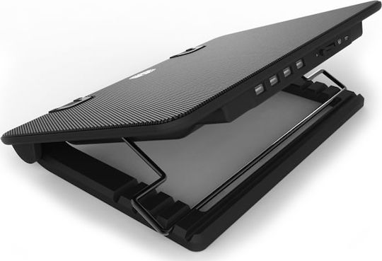 CoolerMaster Ergostand IV Kühlung Pad für Laptop bis zu 17.3" mit 1 Ventilator und Beleuchtung