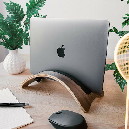 Kalibri Elegant Wooden Βάση για Laptop έως 15" Walnut Wood / Brown