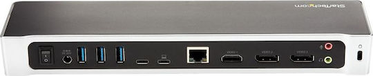 StarTech Triple Monitor 4K USB-C Dock