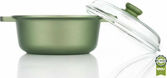 Risoli Dr Green Βαθιά Τάπερ από Aluminiumguss 3.5lt / 24cm