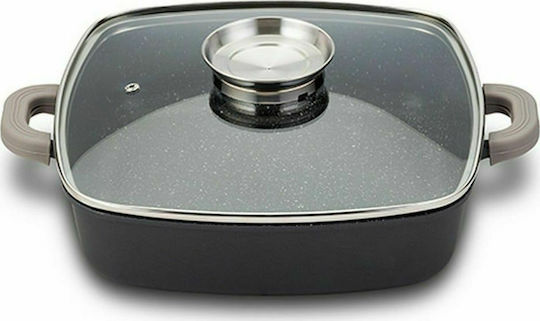 Nava Funtzio Ρηχή Κατσαρόλα από Αλουμίνιο 4.5lt / 28cm