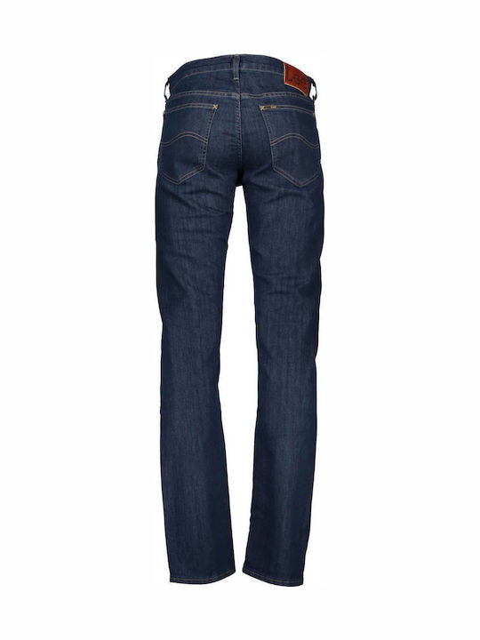 Daren Men's Jeans Pants Elastic with Slim Fit Blue