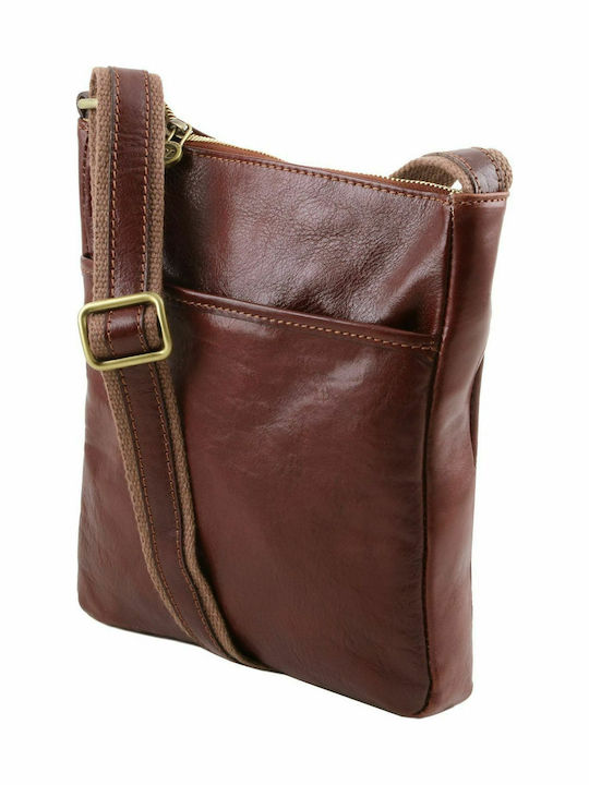 Jason Leder Herrentasche Schulter / Crossbody Braun