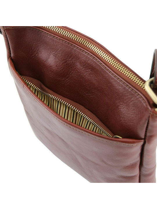 Jason Leder Herrentasche Schulter / Crossbody Braun