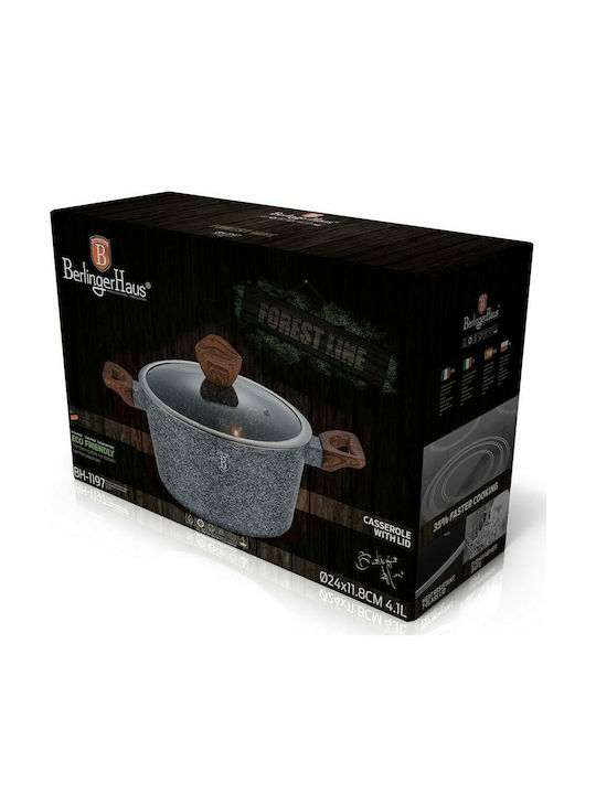 Berlinger Haus Forest Line Βαθιά Κατσαρόλα από Αλουμίνιο 4.1lt / 24cm