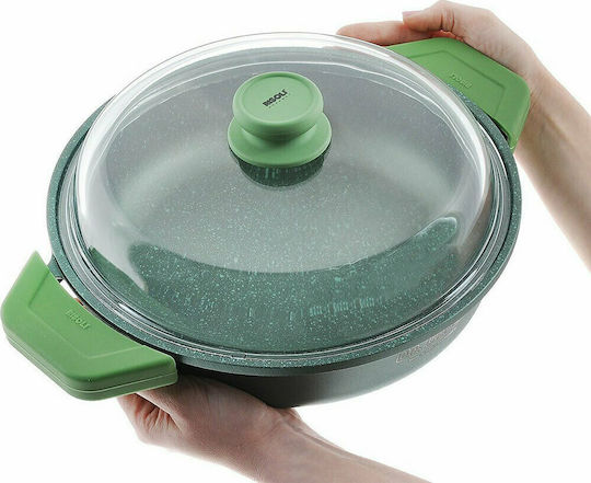 Risoli Dr.Green Flacher Topf aus Gussaluminium 24cm