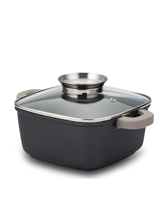 Nava Funtzio Deep Pot made of Aluminum 2.5lt / 20cm