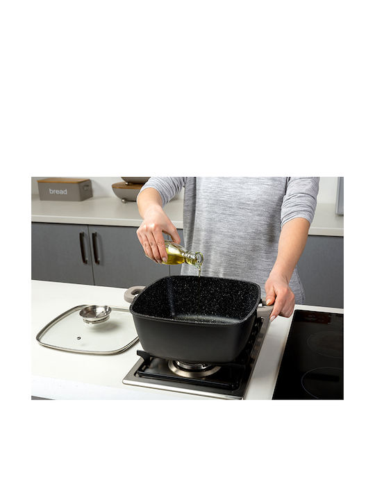 Nava Funtzio Deep Pot made of Aluminum 7.5lt / 28cm