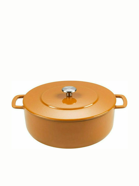Combekk Sous-Chef Dutch Oven Tiefer Topf aus Gusseisen 4Es / 24cm