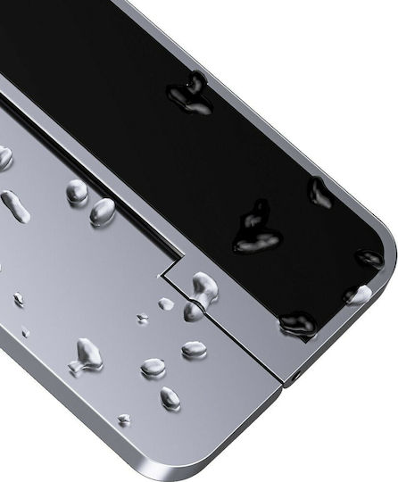 Baseus Self-Adhesive Aluminum Βάση για Laptop έως 17" Γκρι