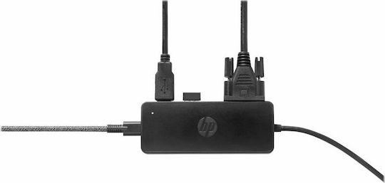 HP Travel Hub G2 USB-C Docking Station με HDMI 4K Ασημί