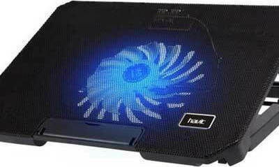Havit F2030 Cooling Pad για Laptop έως 17.3" με 1 Ανεμιστήρα και Φωτισμό