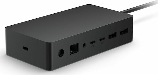 Microsoft Surface Dock 2 USB-C Docking Station with HDMI 4K PD Ethernet and Support for 2 Monitors Black