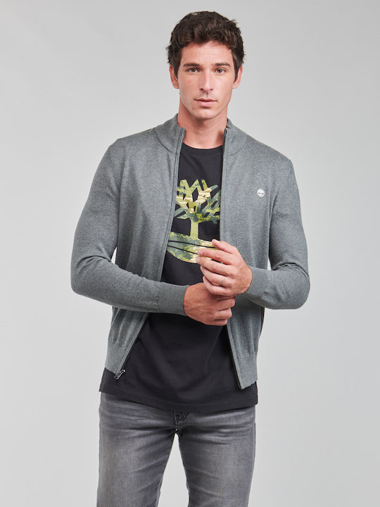 Williams River Men's Knitted Cardigan Gray