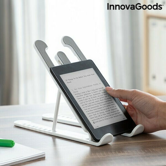 InnovaGoods Flappot Stand pentru Laptop până la 17" Argintiu