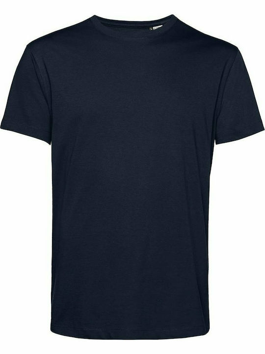 B&C E150 Ανδρικό Διαφημιστικό T-shirt Κοντομάνικο Navy Blue