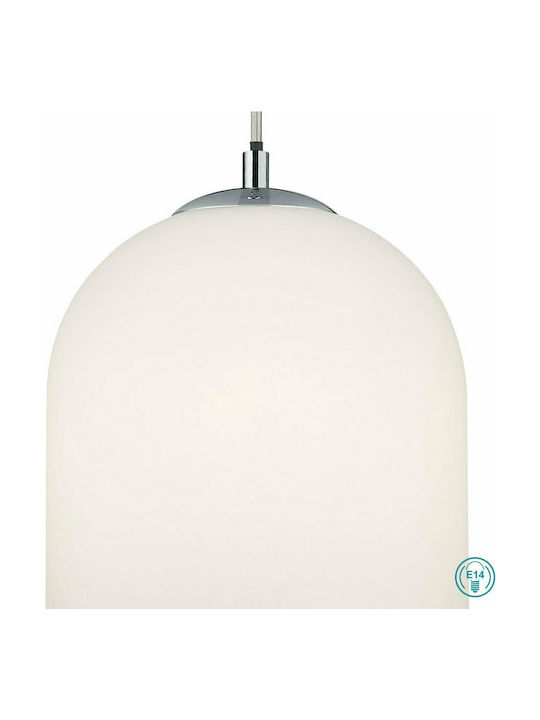 Trio Lighting Pendant Light Single-Light for Socket E14, E.14 White