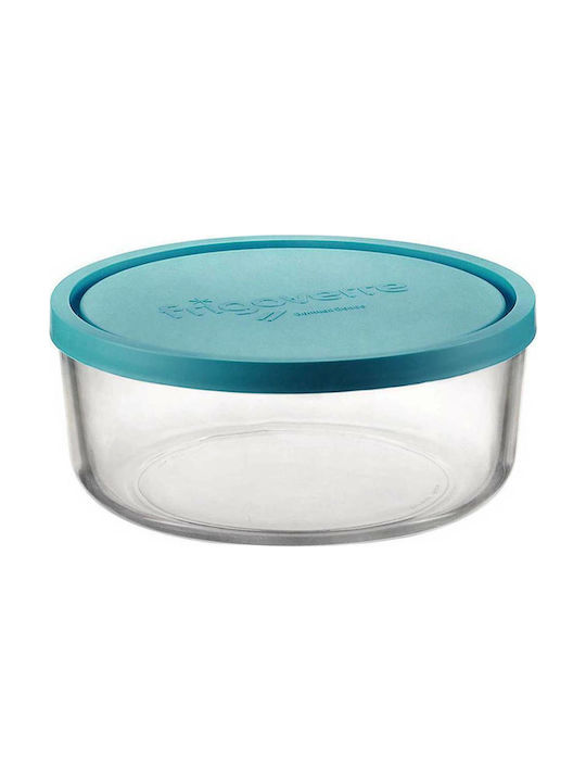 Bormioli Rocco Microwave Glass Lunch Box Classic Frigoverre Blue 2600ml