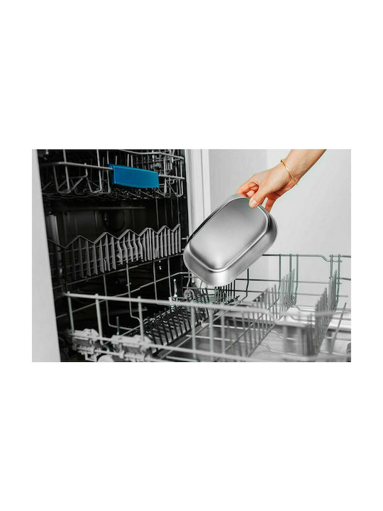 N'Oveen Inox Electric Lunch Box Grey 1100ml