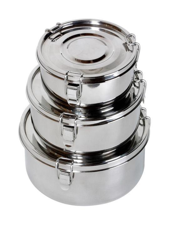 Relags Δοχείο Φαγητού Inox Ασημί 800ml