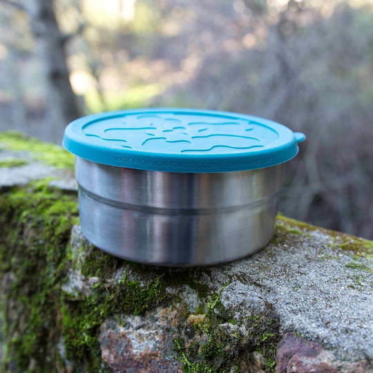 Ecolunchbox Seal Cup XLarge Кутия за обяд Inox Синьо 769мл 1бр