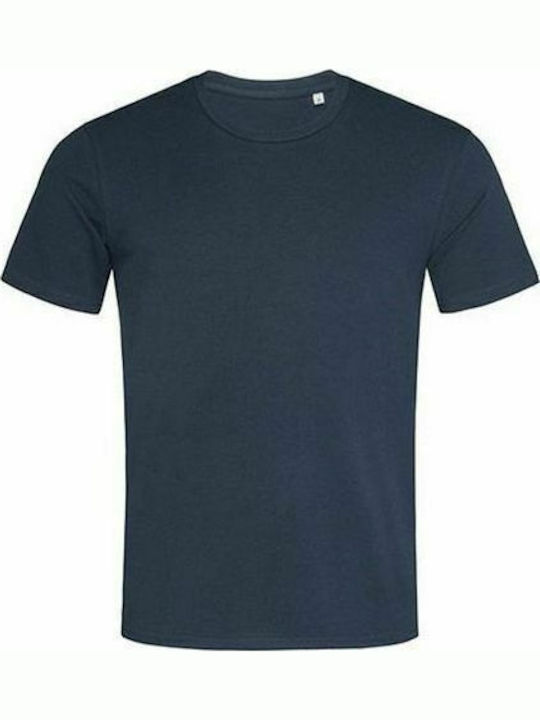 Stedman Clive Relaxed Ανδρικό Διαφημιστικό T-shirt Κοντομάνικο Marina Blue