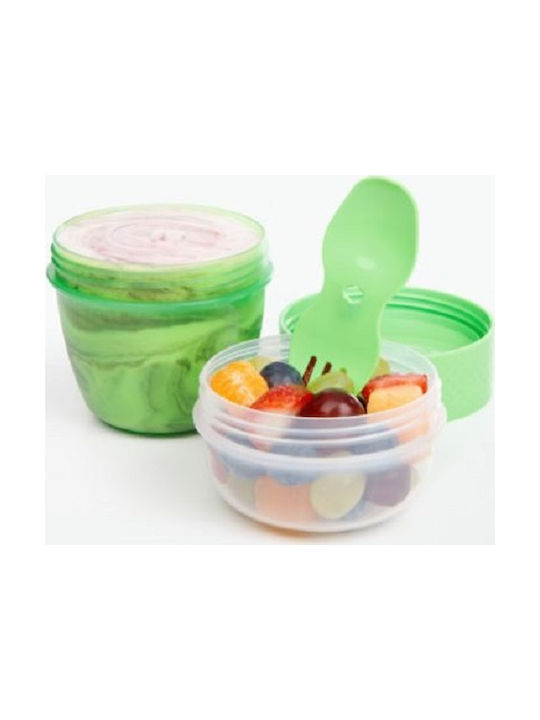 Sistema Plastic Lunch Box Snack Capsule Μωβ 515ml