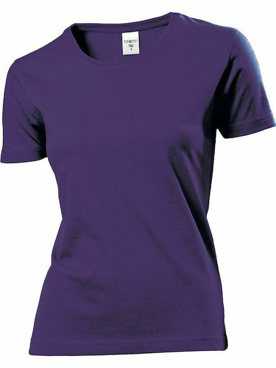 Stedman Classic-T Fitted Women's Short Sleeve Promotional T-Shirt Deep Berry