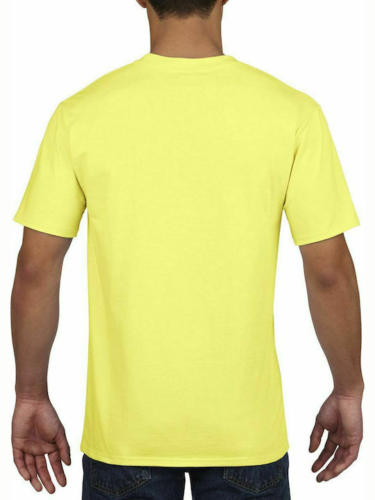 Gildan Men's Short Sleeve Promotional T-Shirt Yellow 4100-475