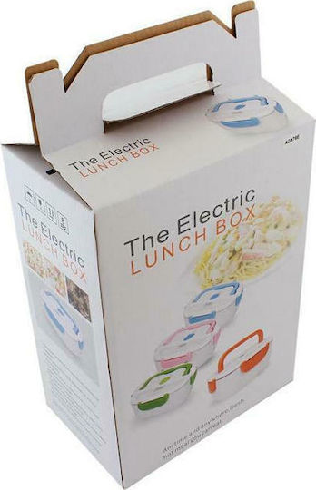 Electric Plastic Grey Lunch Box With Compartments 1.05lt